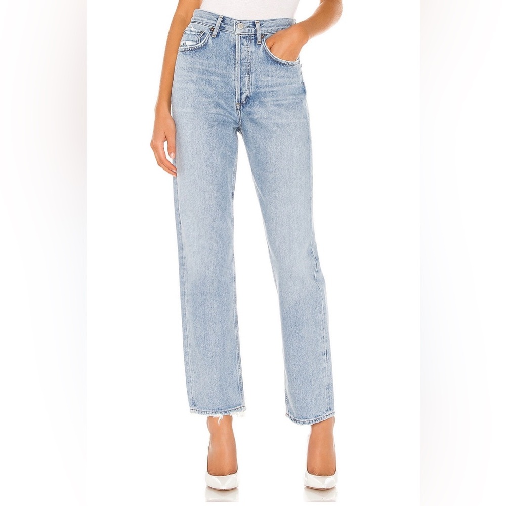 AGOLDE 90's Mid Rise Loose Fit Jeans in Snapshot- size 31